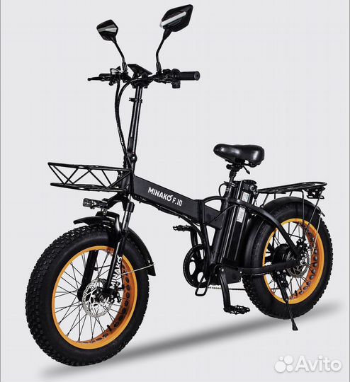 Электровелосипед Minako F10 Pro Гидравлика