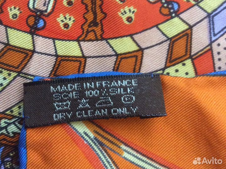 Платок Hermes шелк