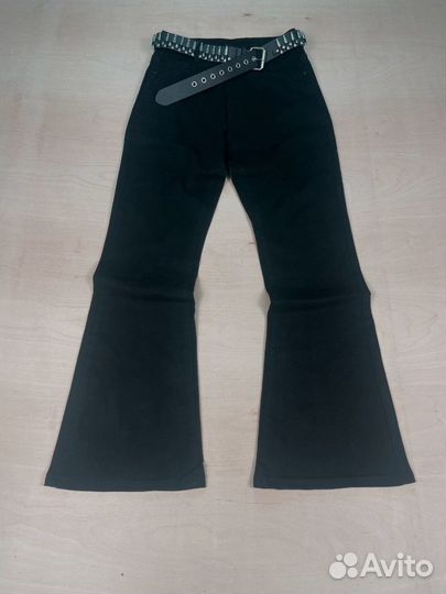 Джинсы Balenciaga type клеш серые