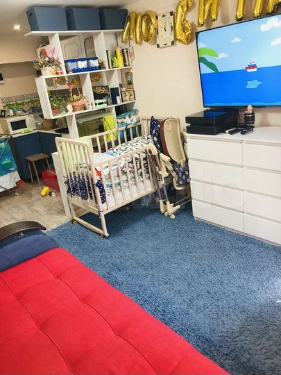 Комната 18 м² в 1-к., 4/4 эт.