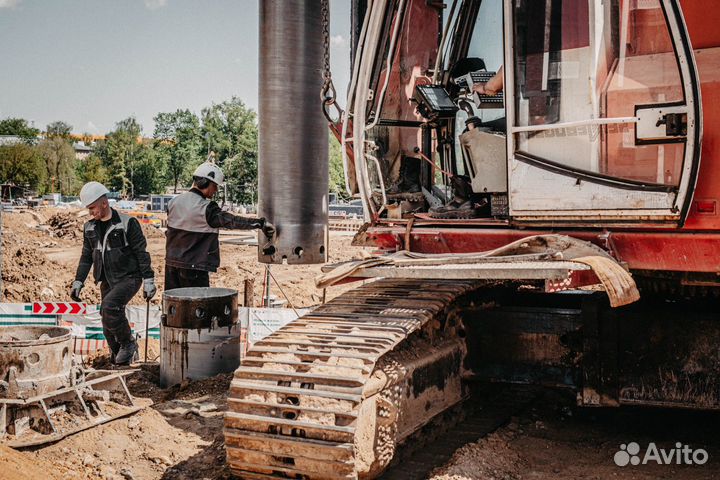 Буронабивные сваи