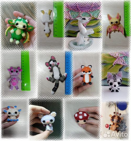 Амигуруми из бисера