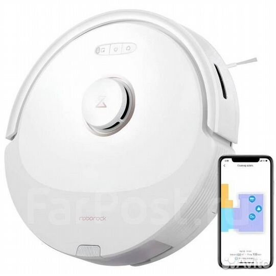 Умный моющий робот пылесос Xiaomi Roborock Q8 Max