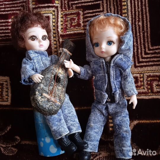 Игрушки куклы пакетом для девочки