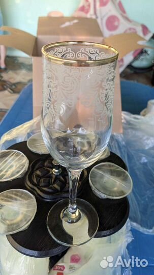 Набор 6 бокалов 6 рюмок, Бар 12