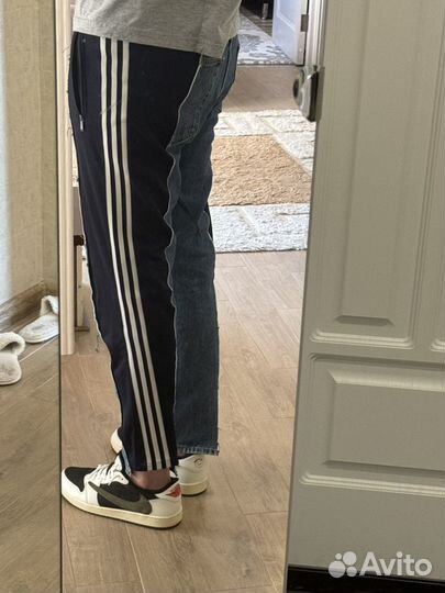 Кастом джинсы adidas