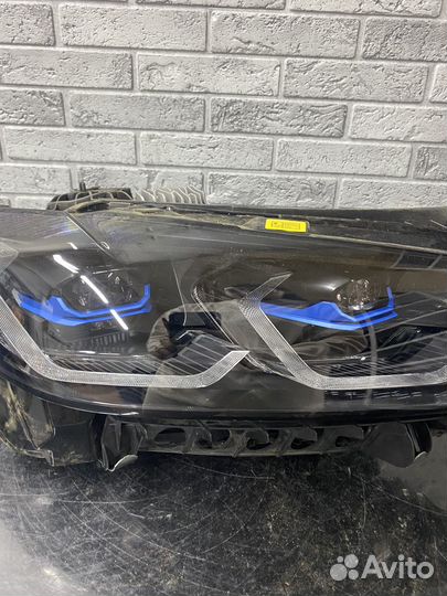 Фара правая BMW G22 G23 Laser Black черная
