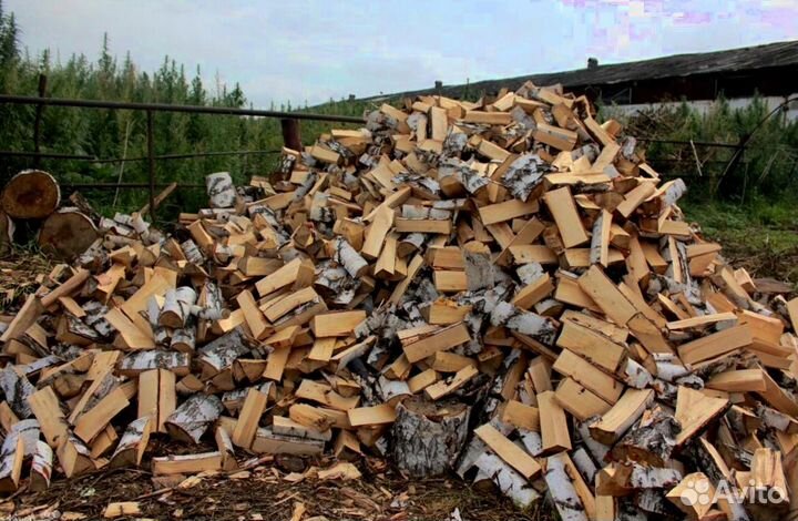 Дрова чурками