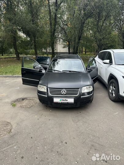 Volkswagen Passat 1.9 AT, 2004, битый, 480 000 км