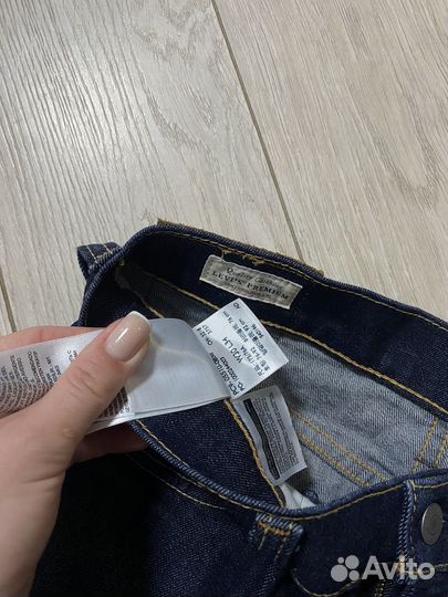 Синие джинсы Levi's 510 Premium Египет 30/34 S