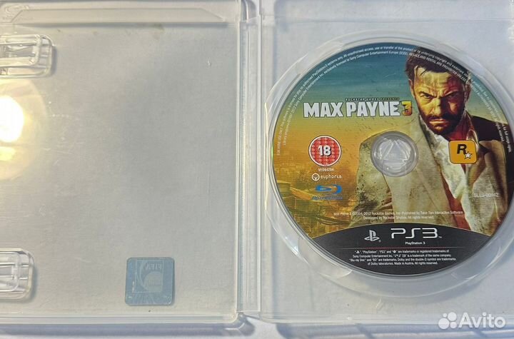 Игра Max Payne 3 ps 3