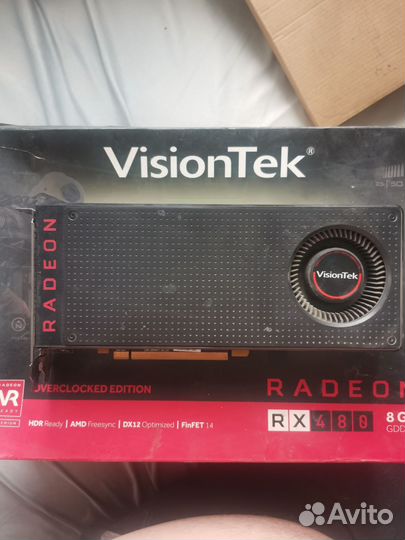 Видеокарта rx 480 8gb