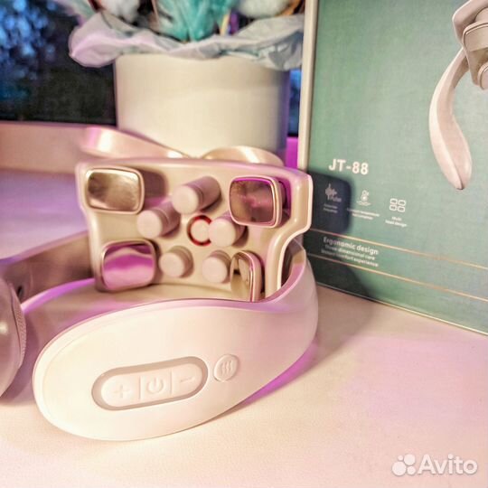 Массажёр для шеи и спины импульсный с подогревом