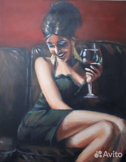 Свободная копия картины Фабиана Переса