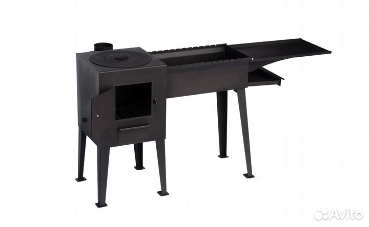 Казан-мангал Сибирь + труба в подарок