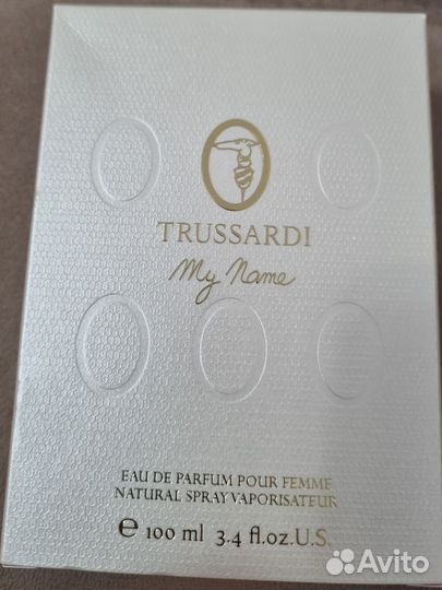 Trussardi. My name. Edp. Оригинал