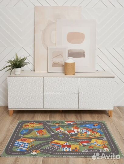 Новый Ковёр детский игровой 80*120см