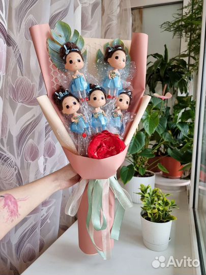 Плюшевые букеты