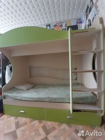 Двухъярусная кровать для детей бу