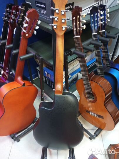 Гитара электроакустика новая