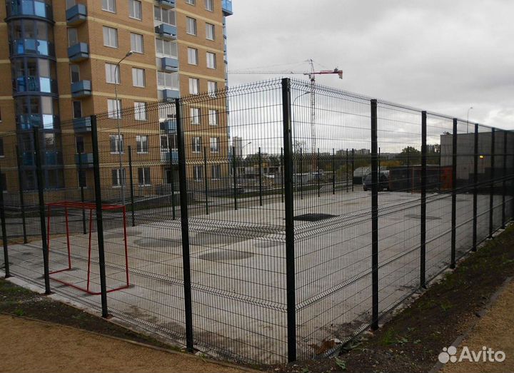 3Д сетка гиттер для забора