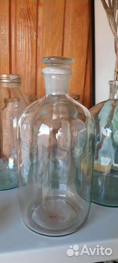 Бутылка со стеклянной крышкой СССР