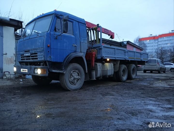 КАМАЗ 53212 с КМУ, 1989