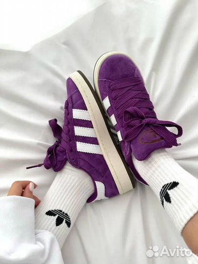 Кроссовки Adidas campus 00s purple женские