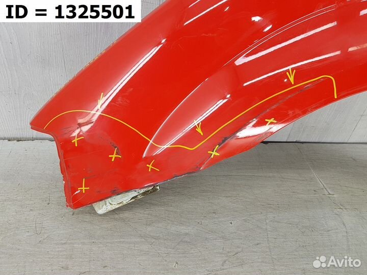 Крыло переднее левое LADA ваз Largus