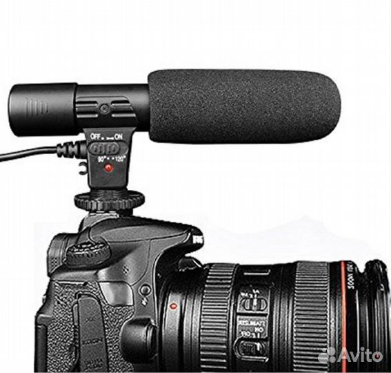 Микрофон для фото видео камер пушка