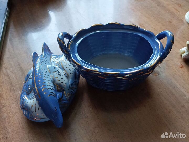 Икорница фарфор 