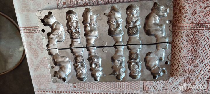 Советская форма для леденцов Сказочные герои