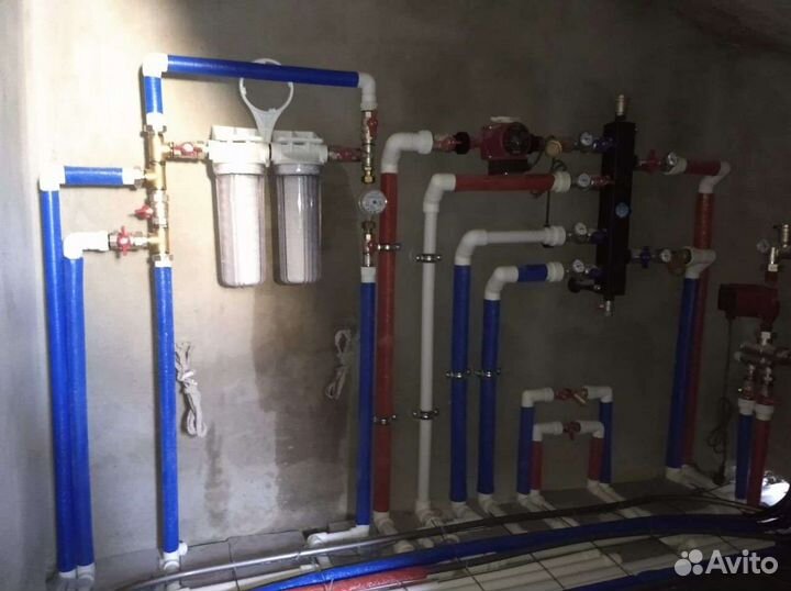 Частный мастер Отопление теплый пол водоснабжение