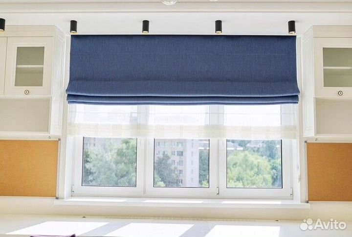 Римские шторы моторизированные