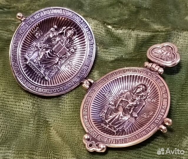 Новый Православный мощевик (бронза)