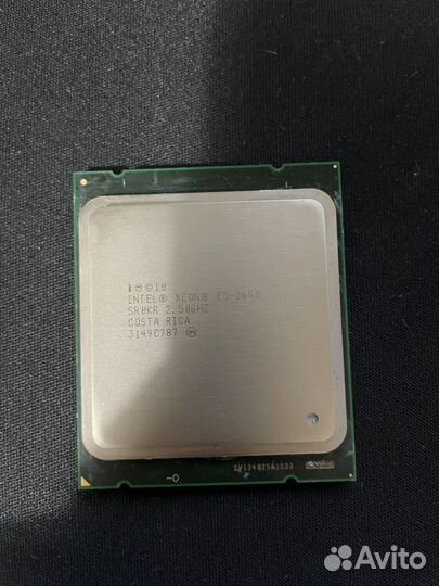 Процессор Xeon e5-2640