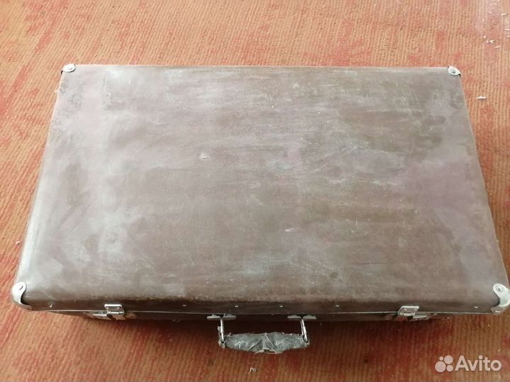 Кожаный чемодан СССР