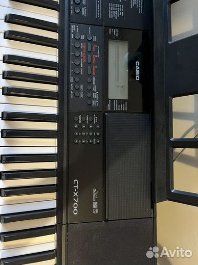 Синтезатор Casio CTX-700 + стойка и пюпитр