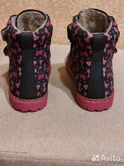 Ботинки демисезонные для девочки