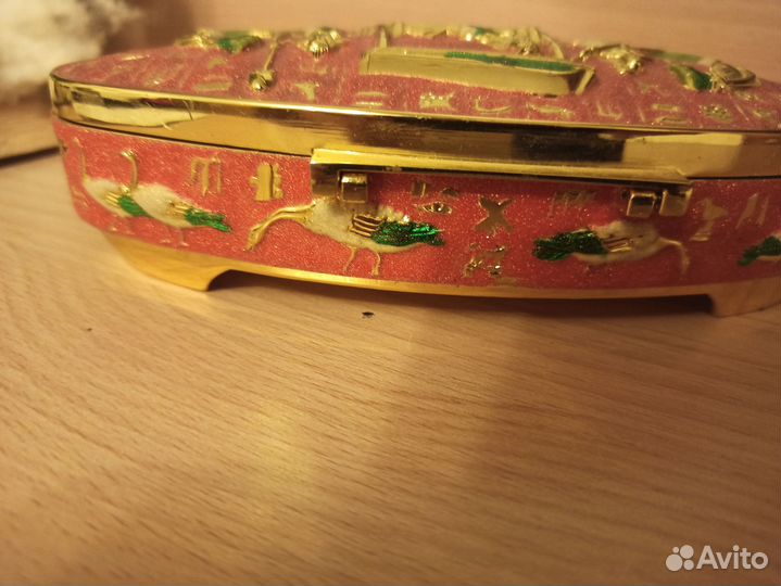 Шкатулка латунная, Египет, новая