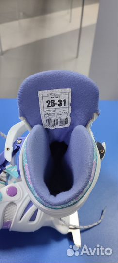 Коньки детские раздвижные 26-31