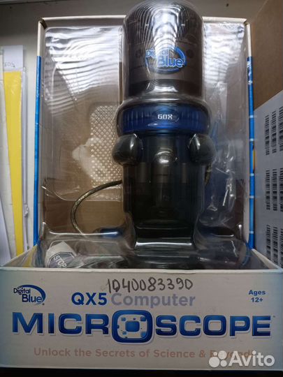 Цифровой Микроскоп QX5 Computer Digital Blue