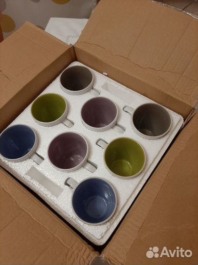 Набор керамических кружек La Redoute 8 шт