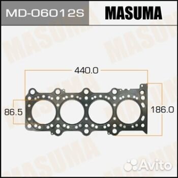 Прокладка гбц suzuki MD06012S Masuma