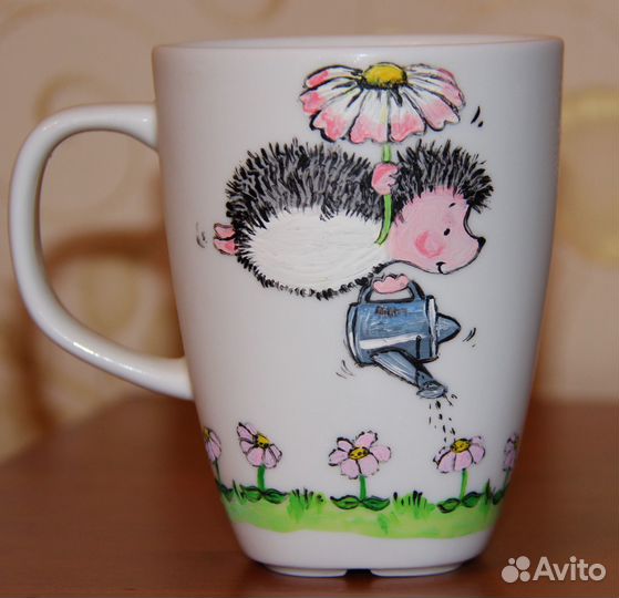 Кружка детская с ежиком