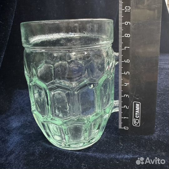 Кружка хрусталь стекло 300мл СССР пивная