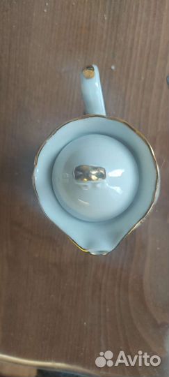 Молочник сливочник Полтавский форфоровый завод