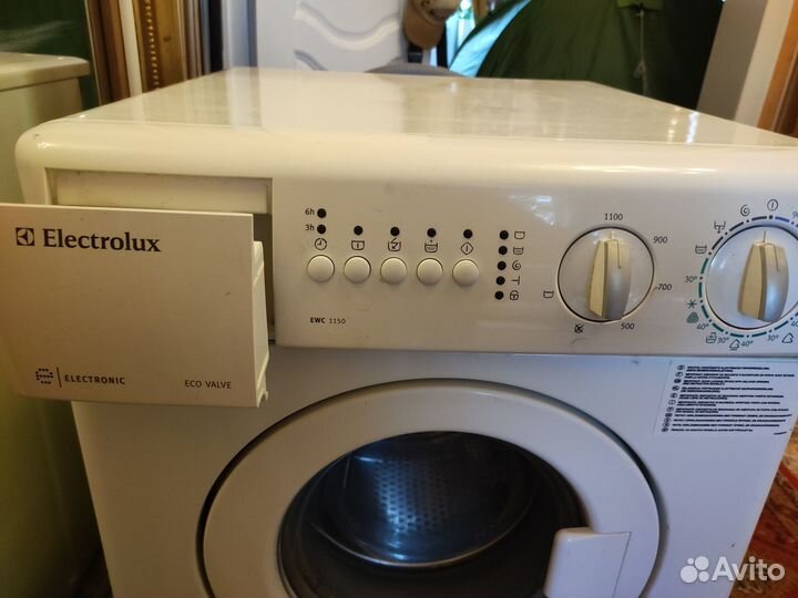 Компактная стиральная Electrolux Eco Valve EWC1150