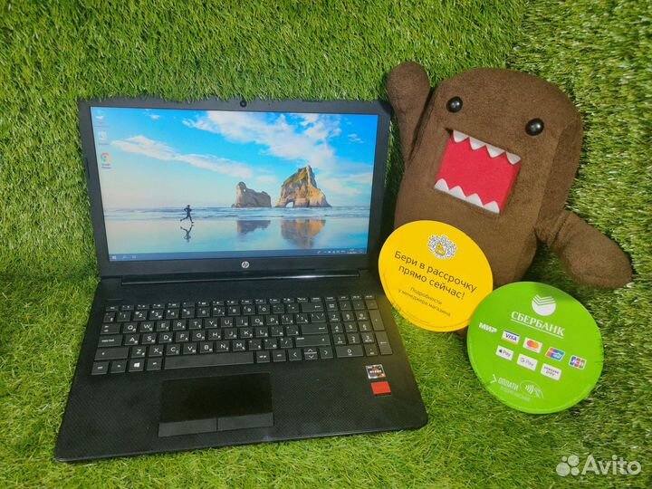Игровой HP на Ryzen с SSD. Гарантия. Рассрочка