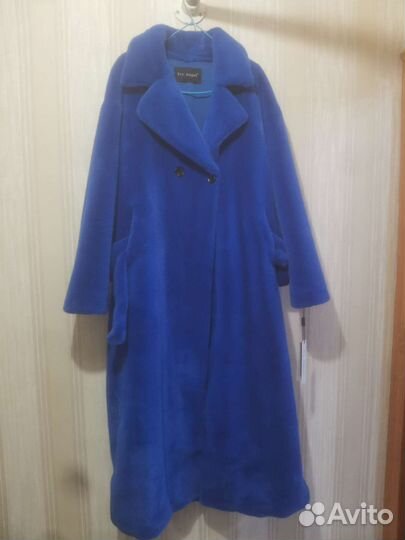 Шуба из эко меха 50 размер